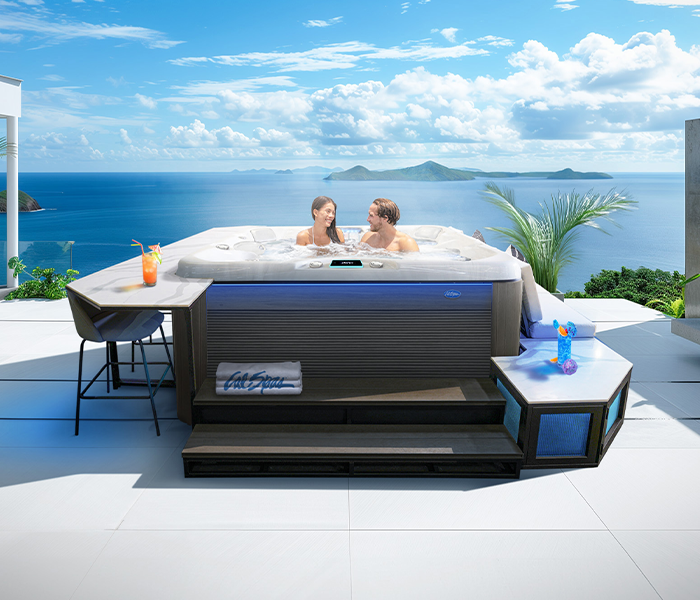 Calspas hot tub being used in a family setting - Arnprior