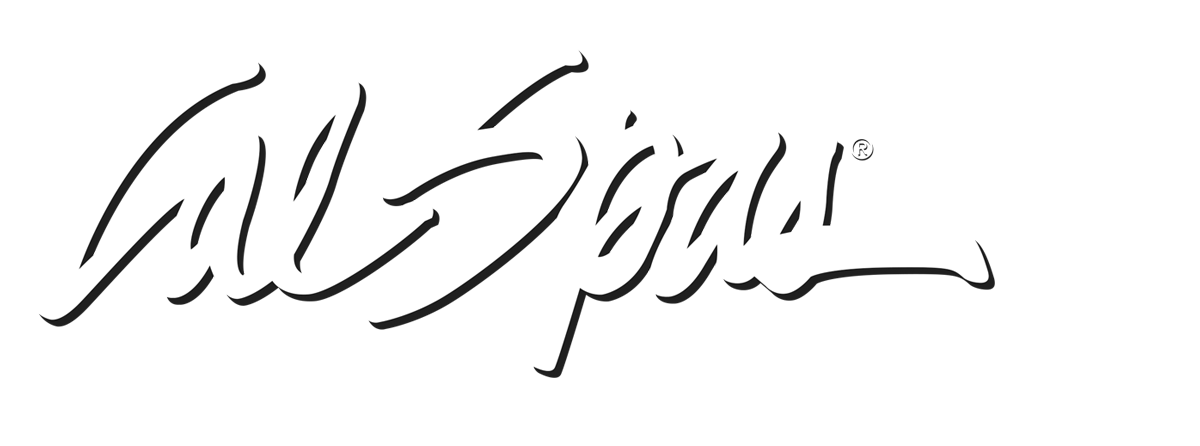Calspas White logo hot tubs spas for sale Arnprior